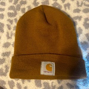 Brown Carhartt Knit Cuffed Beanie